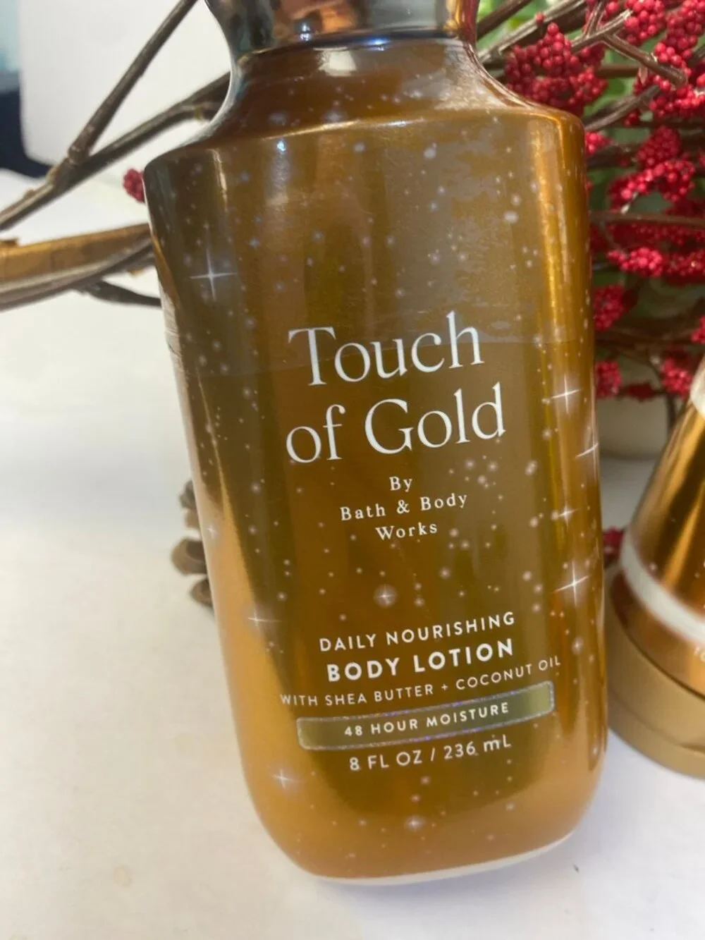“Touch of Gold” BBW New 3 -Pc Body Care Set